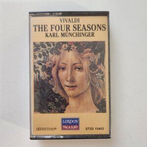 Vivaldi The Four Seasons Karl Münchinger Cassette Tape By London Treasury